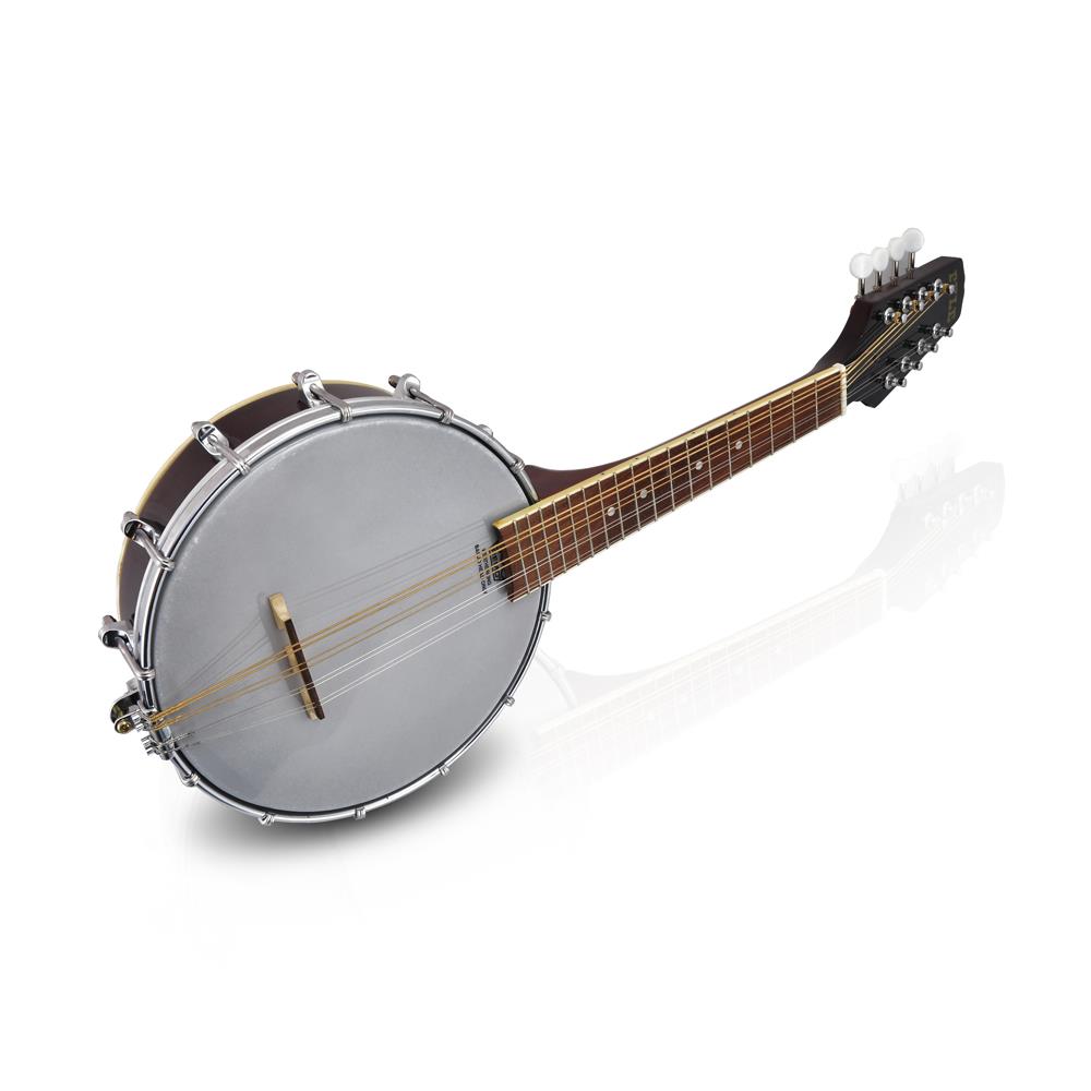 NEW Pyle PBJ20 23" 8String MandolinBanjo w/Jade Tuner Pegs, Rosewood