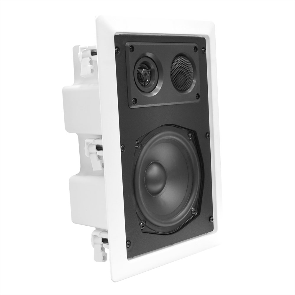 NEW Pyle PDIW87 PAIR of 8" InWall / InCeiling ENCLOSED Speakers