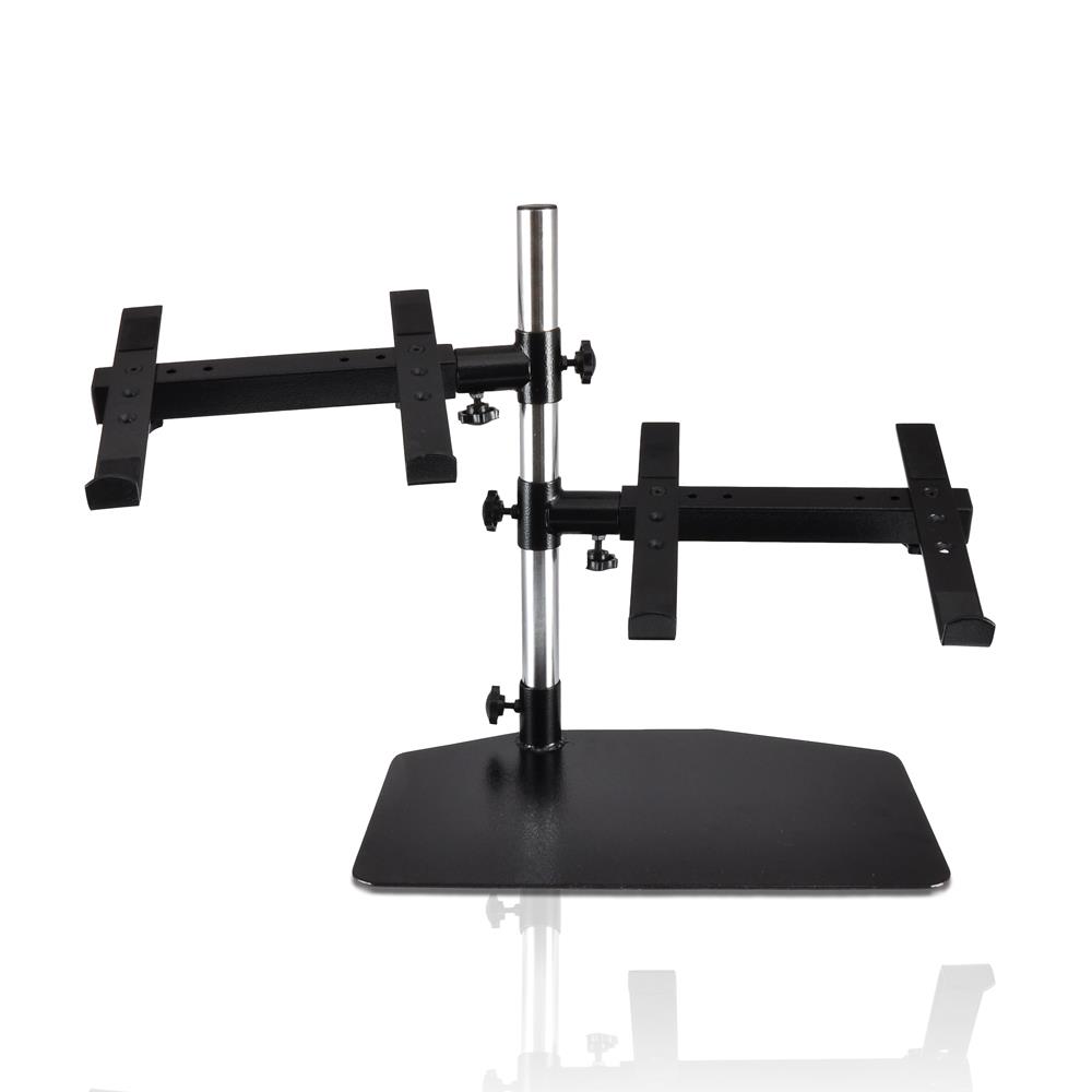 NEW Pyle PLPTS45 Dual Laptop Mixer Studio Equipment Stand Holder