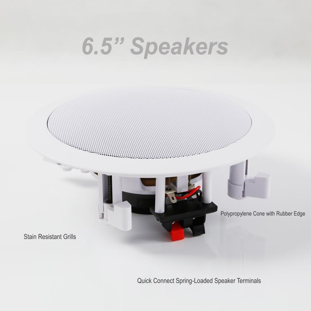 Pyle Pdic1661rd 6 5 In Wall In Ceiling Speakers 2