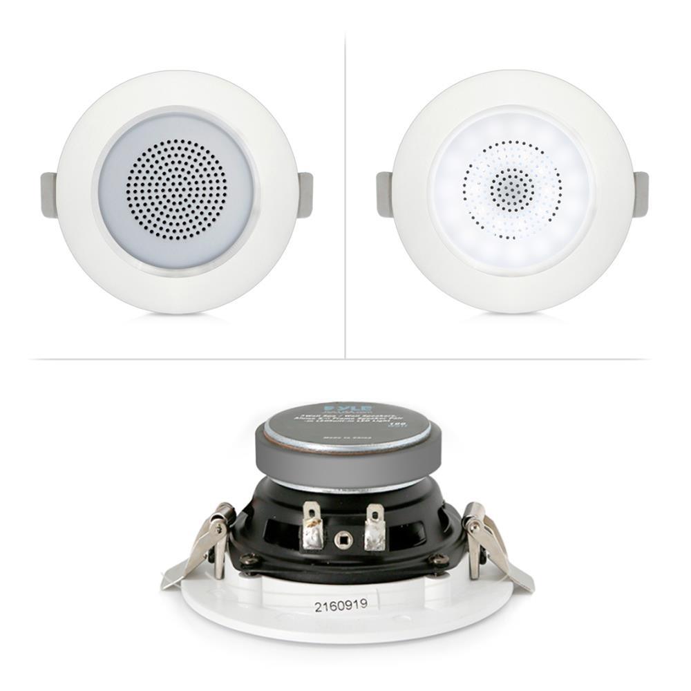 Pyle Pdic4cbtl3b 3 Bluetooth Ceiling Wall Speaker Kit 4