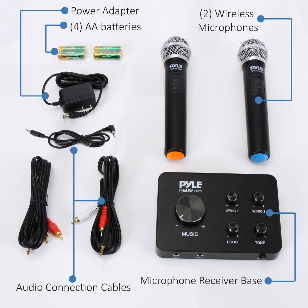 To connect microphone how to amplifier receiver wireless How to