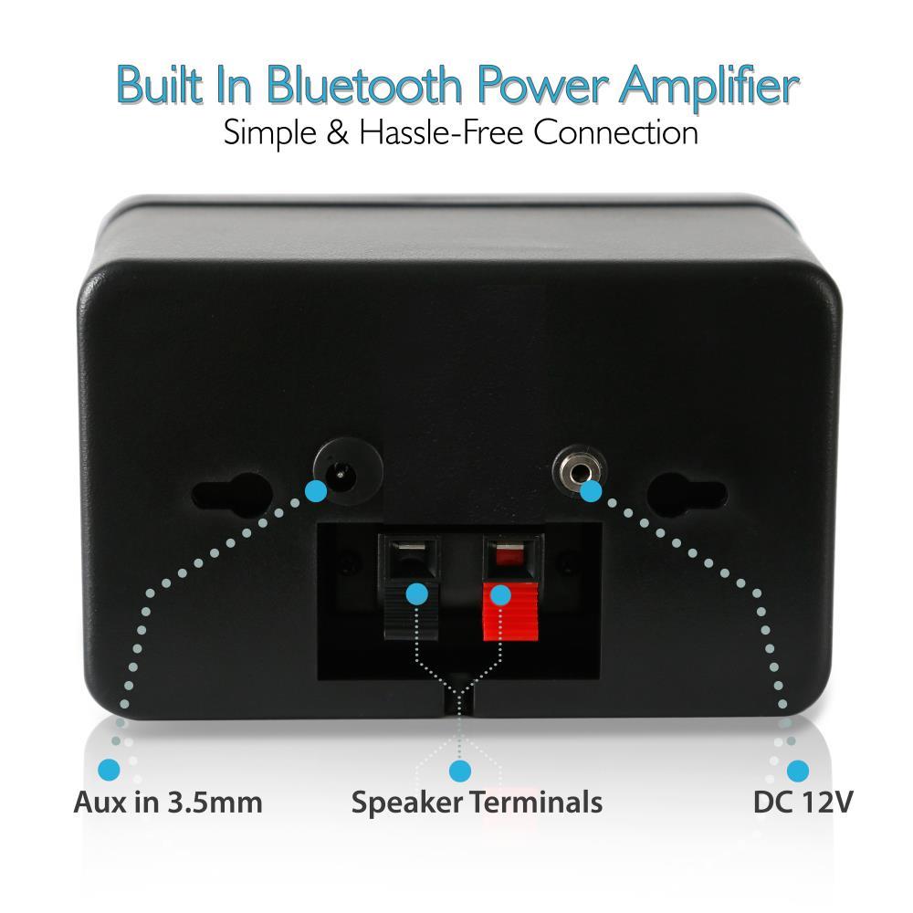 Pyle Pdwr42bbt 3 5 Bluetooth Home Speakers 3 Way Indoor