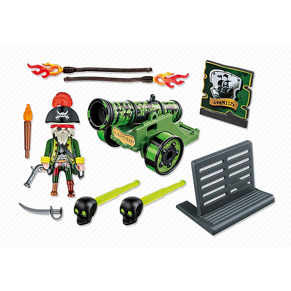 playmobil pirate cannon