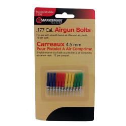 Beeman 177 Cal Smoothbore Airgun Bolts (12 Count) – Precision Air Rifle Bolts for Smoothbore Airguns, Accurate Target Shooting Ammunition Replacement