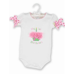 Her 1st Birthday Onesie from Bearington Baby Collection