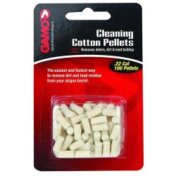 22 Cal Cotton Cleaning Pellets 100 Pack – Airgun Barrel Cleaning Pellets for Removing Dirt and Lead Residue, Quick Field Cleaning Pellets for Air Rifle Maintenance