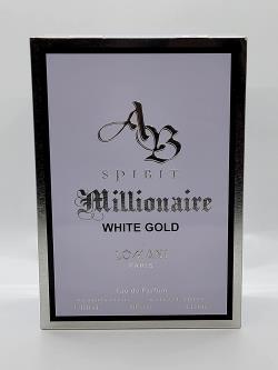Lomani Spirit Millionaire White Gold Men EDP Spray 33 oz