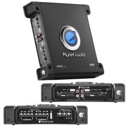 Planet Audio AC8004 4 Channel Car Amplifier - 800 Watts, Full Range, Class AB, 2-4 Ohm Stable, Mosfet Power Supply, Bridgeable