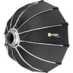 Angler 28" FastBox STUDIO Softbox with Grid – Quick Setup and Foldable Design, Includes Diffusers, Carrying Case and Bowens-Style Adapter Ring, Ideal for Portraiture, LED and Monolight Photography