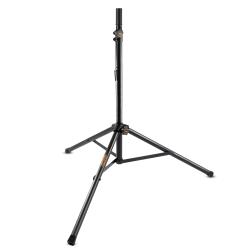 Auray Deluxe steel Speaker Stands with Tripod Base , Adjustable Height, Holds Up to 120 lb , Easy to Set Up and Transport