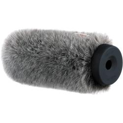 Auray 55-Inch Professional Shotgun Microphone Windshield with Faux Fur, Open-Cell Foam, 360° Protection and Up to 40 dB Wind Noise Reduction