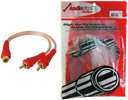 NIPPON BMSGYF2M RCA SPLITTER 1F-2M AUDIOPIPE 1 BAG OF 10= 1 UNIT