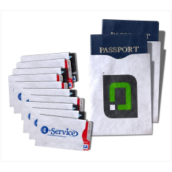 10 Credit Card and 2 Passport Holders Case Set Wanti-theft Rfid Blocking Capabilities for Security