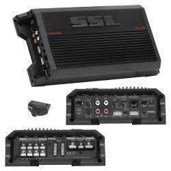 Sound Storm Laboratories CG1604 4 Channel Car Amplifier - 1600 Watts, Full Range, Class AB, 24 Ohm Stable, Mosfet Power Supply, Bridgeable