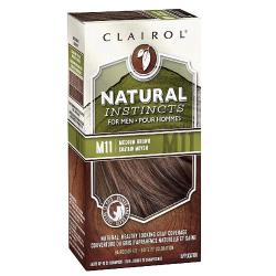 Clairol Natural Instincts Semi-Permanent Hair Color kit For Men, M11 Medium Brown Color