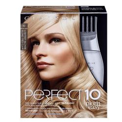 Clairol Nicen Easy Perfect 10 Permanent Hair Color, 10 Lightest Blonde
