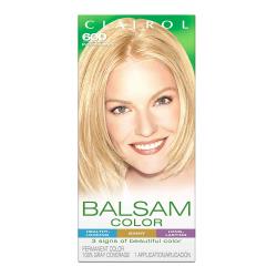 Clairol Balsam Permanent Hair Color, 600 Palest Blonde