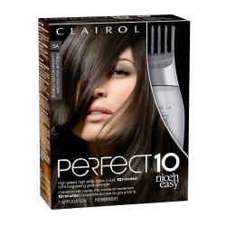 Clairol Nicen Easy Perfect 10 Permanent Hair Dye, 5A Medium Ash Brown Hair Color