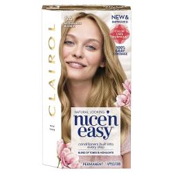 Clairol Nice n Easy Permanent Hair Color, #8A Medium Ash Blonde