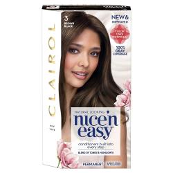 Clairol Nice N Easy 3 Brown Black - 1 Kit