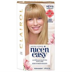 Clairol Nice n Easy Permanent Hair Color, [9A] Light Ash Blonde