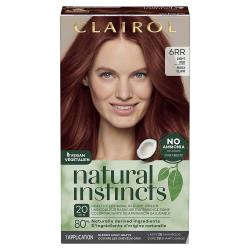 Clairol Natural Instincts Semi-Permanent Hair Color, 6RR Light Red