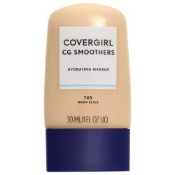CoverGirl Smoothers Liquid Make Up, Warm Beige 745, 1-Ounce