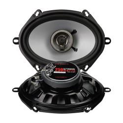 Crunch 250W Full Range 2 Way Coaxial Car Audio 5x7 by 6x8" Speaker Pair CS5768CX