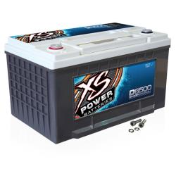 XS Power D6500 XS Series 12V 3,900 Amp AGM High Output Battery with M6 Terminal Bolt