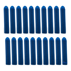 20 Pc Set Foam Toy Dart, Refill Pack Blue