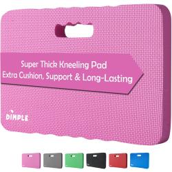 High Density Thick Foam Comfort Kneeling Pad Mats for Gardening knee support 15 Inches Thick, Baby Bath Kneeler , Exercise, Yoga Mat, Garden Cushions, Construction Knee Pads, Multi Purpose Pink