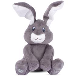 Dimple-Milo-Stuffed-Bunny-Toy---Animated-Interactive-Baby-Bunny-with-Peek-a-Boo-Feature-and-Singing-Songs---Perfect-Baby-Plush-Toy-Gift-for-Ages-0-and-Up,-Grey