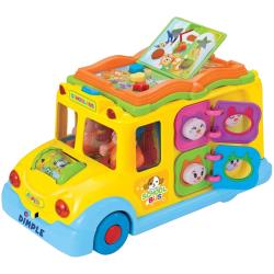 Educational-Interactive-School-Bus-Toy-with-Tons-of-Flashing-Lights,-Sounds,-Responsive-Gears-and-Knobs-to-Play-with,-Tons-of-Fun,-Great-for-Kids-and-Toddlers-by-Dimple