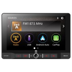 Dual DCPA901 Single DIN 9" Car Stereo w Bluetooth Apple Carplay Android Auto