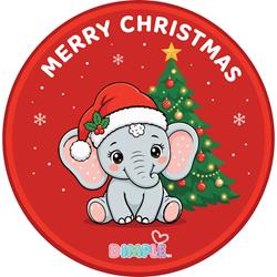Marry Christmas Red Shirt Pin