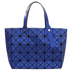 Blue Diamond Lattice Handbag for Women - Gloss Convertible Shoulder Tote Bag with Adjustable Handles - PU Leather Fashionable and Stylish Messenger Tote Bag Purse for Party, Wedding and Causal Use by Draizee
