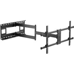 Gabor Extra-Long Full-Motion TV Wall Mount for 43-80 Inch Flat and Curved Displays, 110 lb Capacity, 32-40 Inch Extension, 180° Pivot, Tilt, 200x200-800x400 mm VESA, Steel