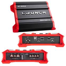Crunch GP-15002 1500 Watt 2 Channel Car Audio Amplifier Stereo Amp Bridgeable