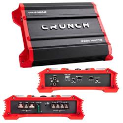 Crunch GP-20002 Ground Pounder 2000 Watt 2-Channel Amplifier Car Stereo Amp