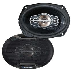 BLAUPUNKT GTX695 6" x 9" 5-Way Coaxial Car Speakers 750 Watts 4 Ohm