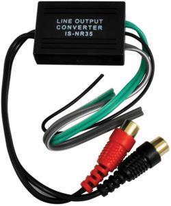 RCA HiLow 2 Channel to Speaker Wire Line Out Adapter Converter AV Installation