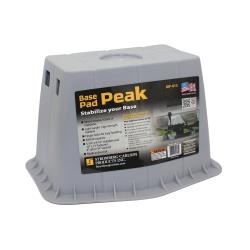 Stromberg Base Pad Peak – 8" Tall, 3500 lb Capacity RV Leveling Block, Heavy Duty Camper Jack Pad for Travel Trailer, Stackable Base for Scissor, Stabilizer and Tongue Jacks (Single)