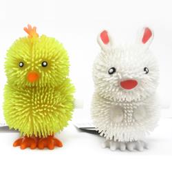 Easter Fun Happy Hopper Wind Ups Bunny And Chicken Assortment, Single (AssortedColor May Vary)