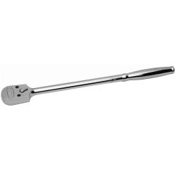 Williams 12″ Drive Sealed Narrow Head Ratchet with 15″ Long Handle, 36-Tooth Gear, Forged One-Piece Construction, Chrome Finish for Professional and Industrial Use