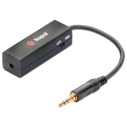 Kopul GLI-35 35mm Ground Loop Isolator – Eliminates Hum and Noise with Inline Audio Filter for Computer, TV, Smartphone, Headphones, Car Amplifier, and Stereo Systems