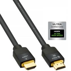 Kopul 8K HDMI Cable, 66 ft – Premium Ultra High-Speed with 48 Gbs bandwidth, triple-layer shielding, gold-plated connectors, flame-resistant -Ideal for UHD home theater and professional video setups