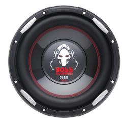 BOSS Audio Phantom 10" 2100W DVC 4-Ohm Deep Bass Car Subwoofer | P106DVC