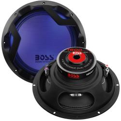 BOSS Audio Systems PD12LED 12 Inch Car Subwoofer - Phantom Series, 1600 Watts Maximum Power, Dual 4 Ohm Voice Coil, Sold Individually, LED Illumination