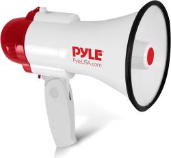 Megaphone-PA-Bullhorn-with-Built-in-Siren,-Adjustable-Volume-Control-and-800-Yard-Range